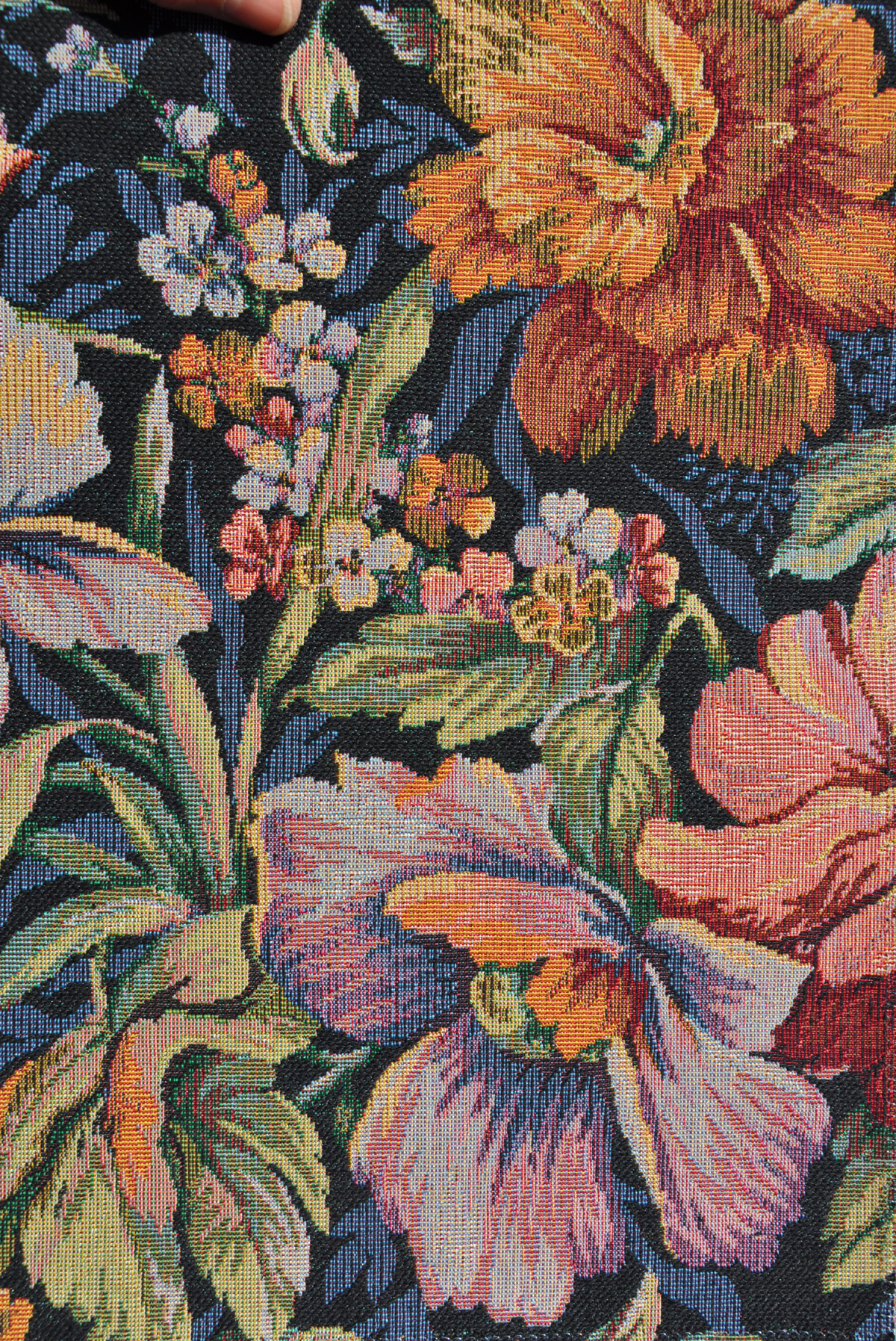 Die Wohnwerkstatt Kupferzell Gobelin Stoffe Blumenstoffe