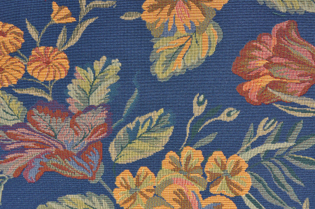 Möbelstoff Gobelin Botticelli blau 531