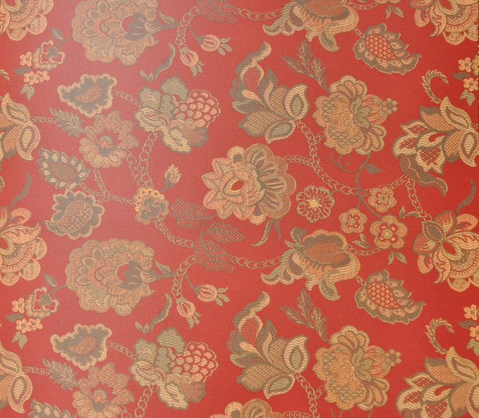 Möbelstoff Rubens rot 510
