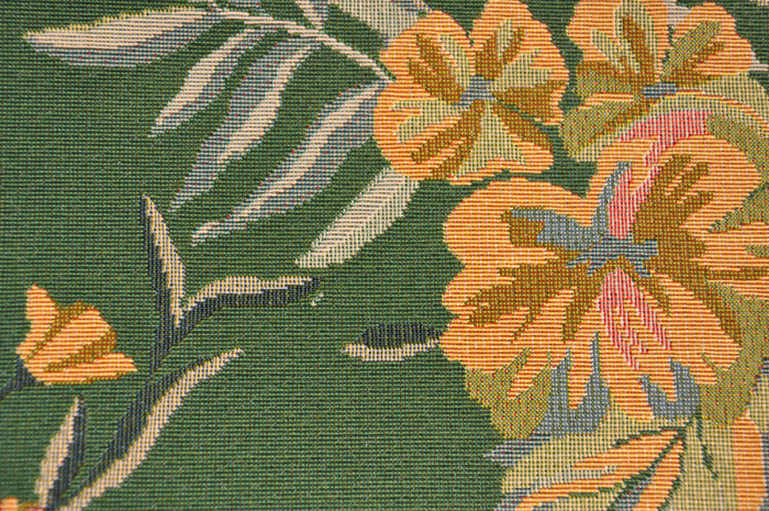 Möbelstoff Gobelin Botticelli grün 530