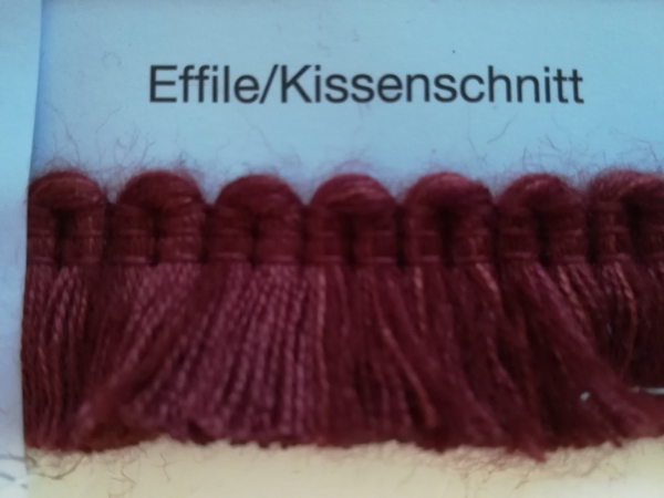 Effile / Kissenschnitt